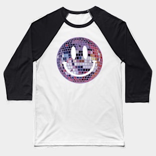 Disco smile Baseball T-Shirt